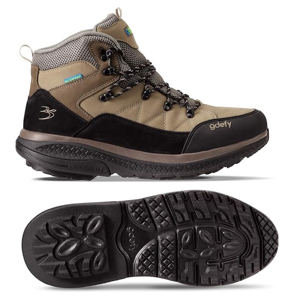 Gravity Defyer Gdefy Men's Boots Sierra Waterproof Hiking Shock Absorbing US 10 - Picture 1 of 11